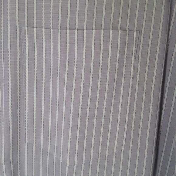 Michael Kors striped dress Shirt (063) - Picture 4 of 7